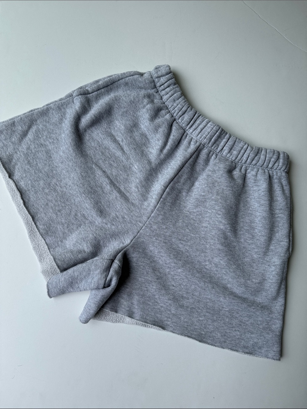 aerie Heather Gray Athletic Pull-On Shorts